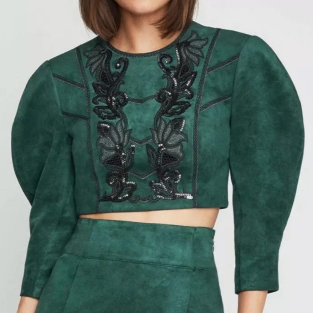 BCBG Maxazria “Spruce” Crop Top